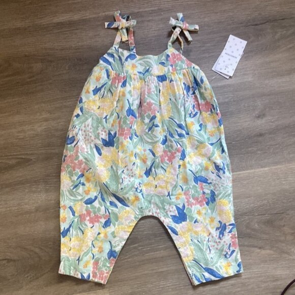 Nordstrom Other - BNWT Nordstrom Linen Blend Romper